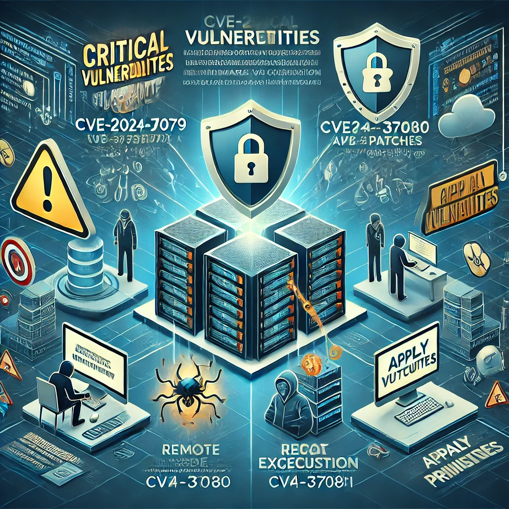 VMware Security Advisories CVE-2024-37079 / CVE-2024-37080 / CVE-2024-37081